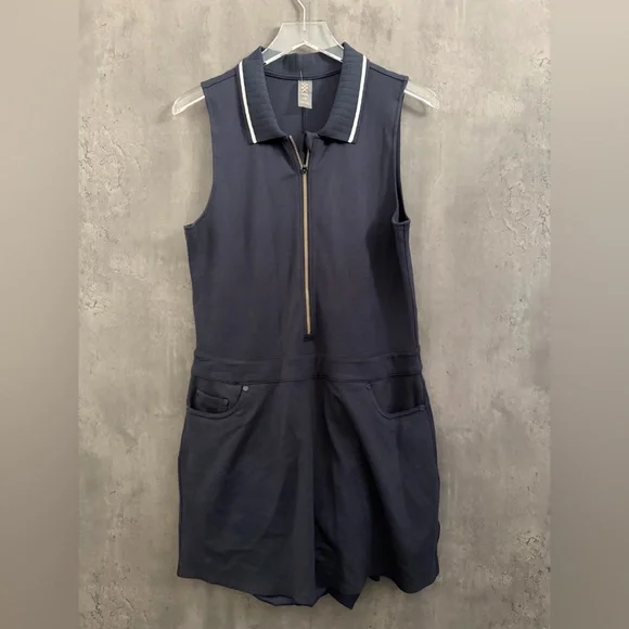 Rhone Pin High Ponte Dress Large B305 - Picture 5 of 7